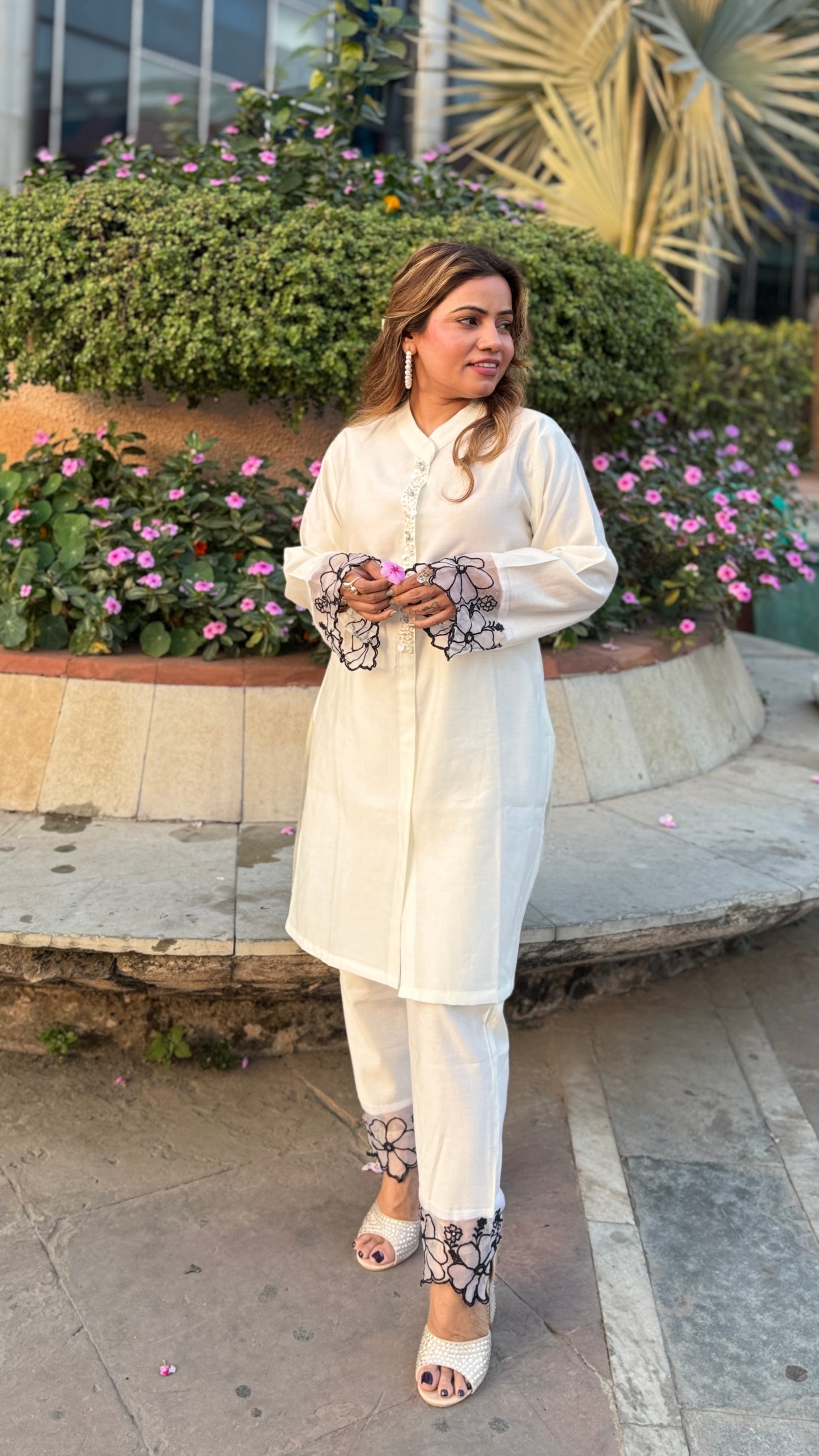 Chanderi Pakistani style corset