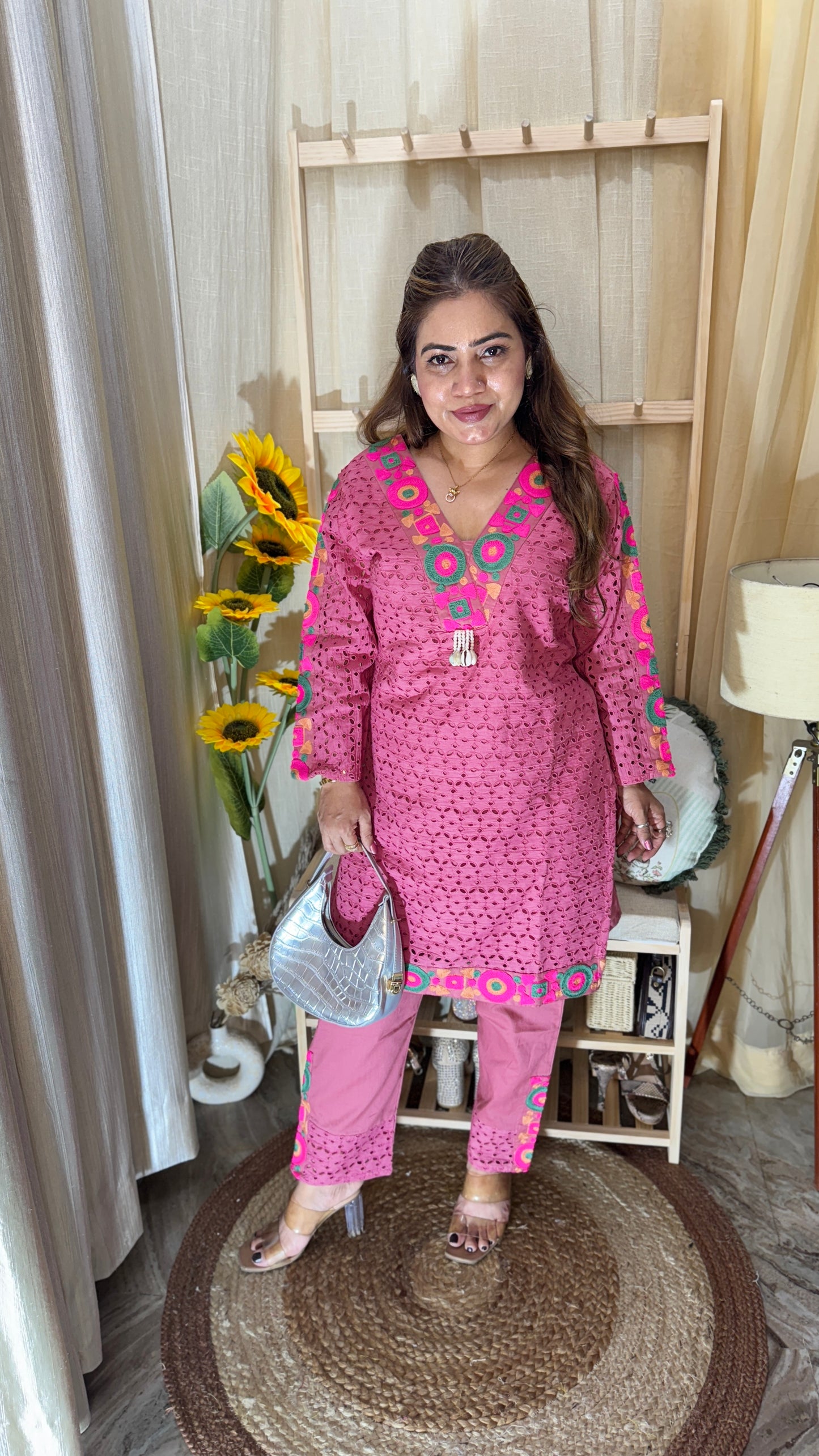 Phulkari detailing chord set
