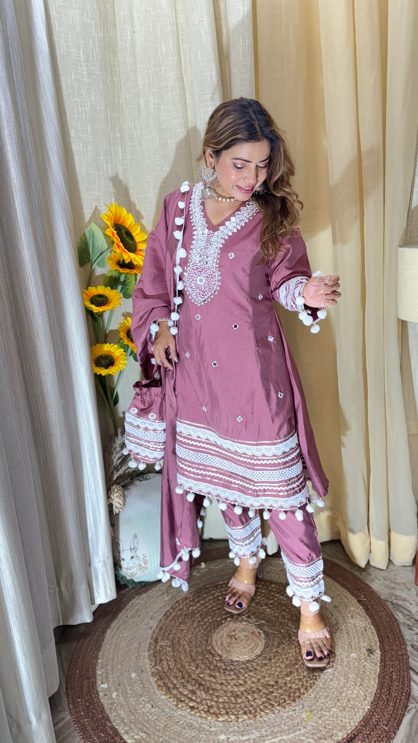 Noorani Grace 4pc Suit Set