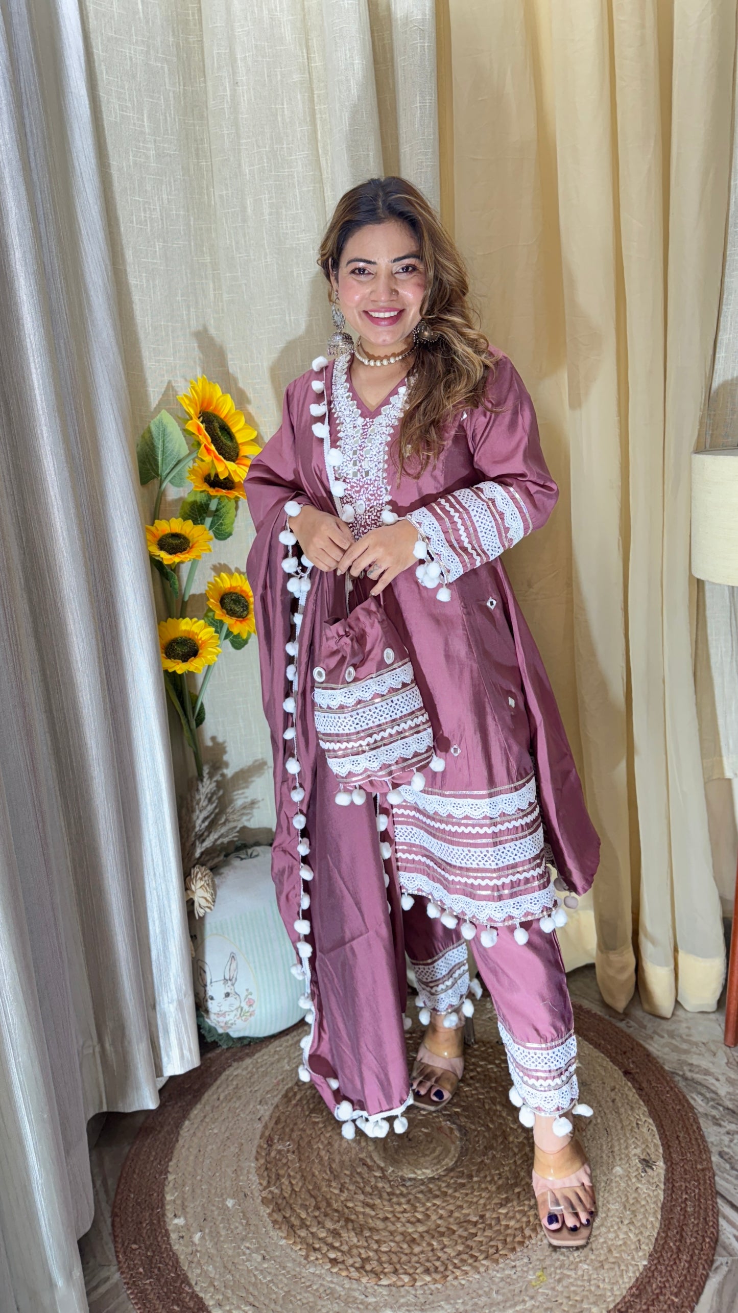 Noorani Grace 4pc Suit Set