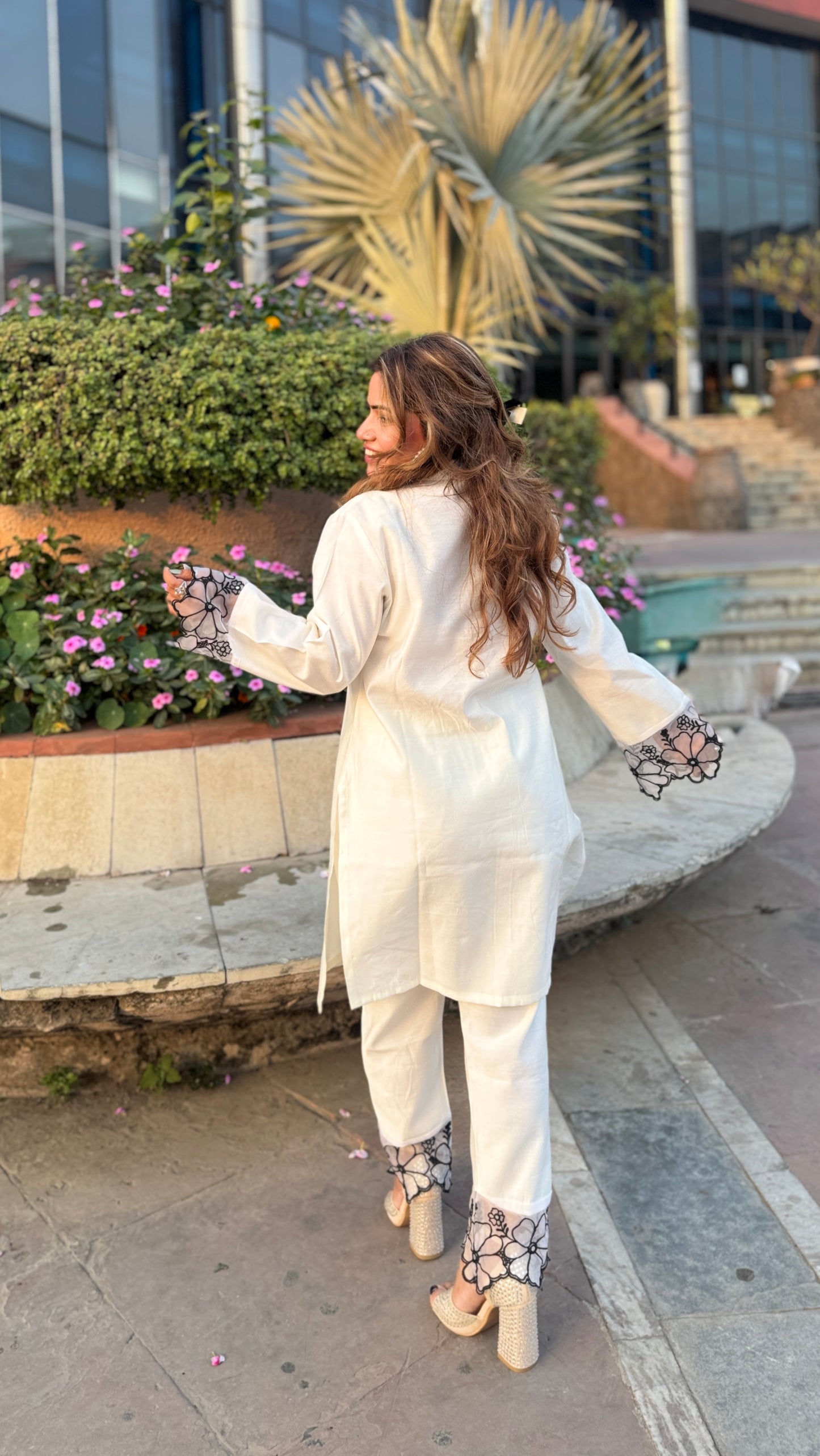 Chanderi Pakistani style corset