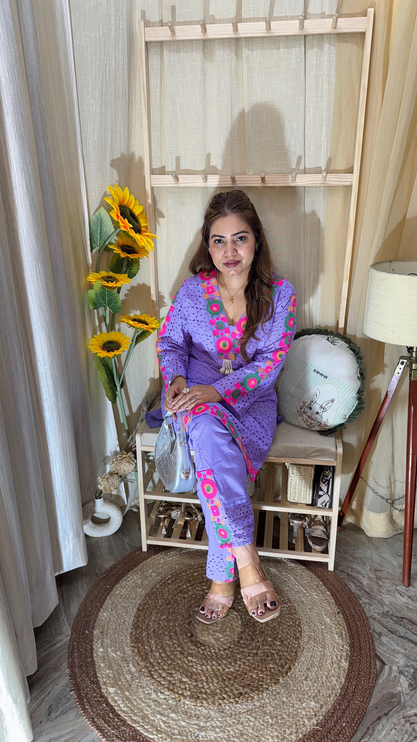 Phulkari detailing chord set