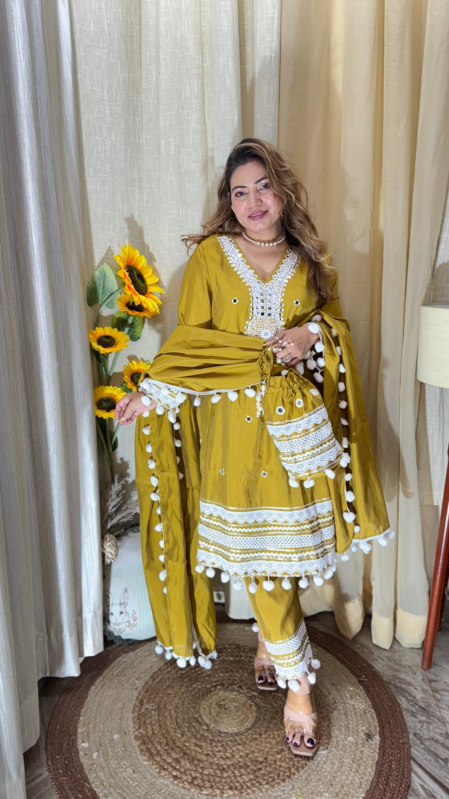 Noorani Grace 4pc Suit Set