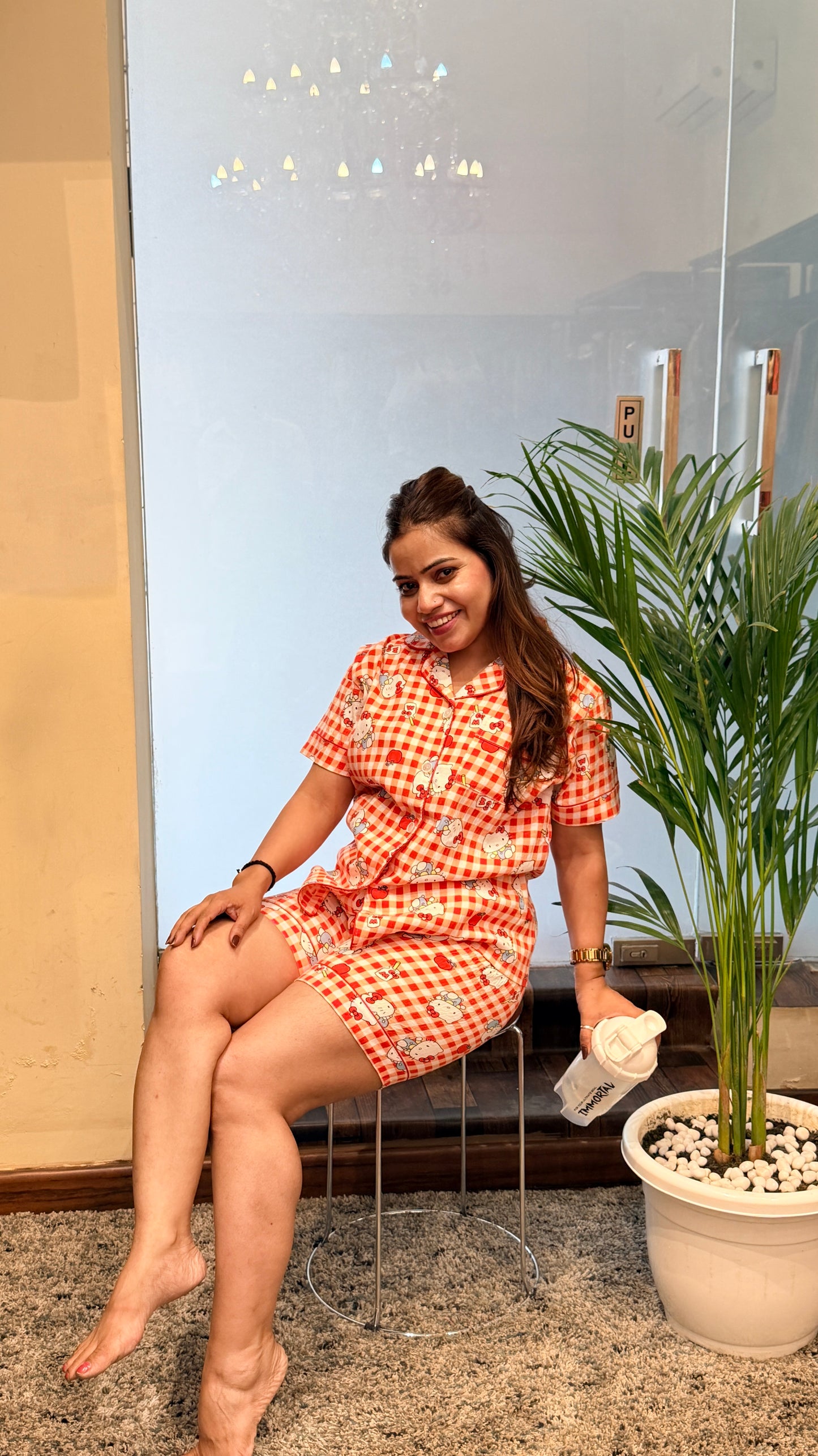 3pc Cute Printed Cotton Nightwear Sets (Shirt, Shorts & Pants Options)