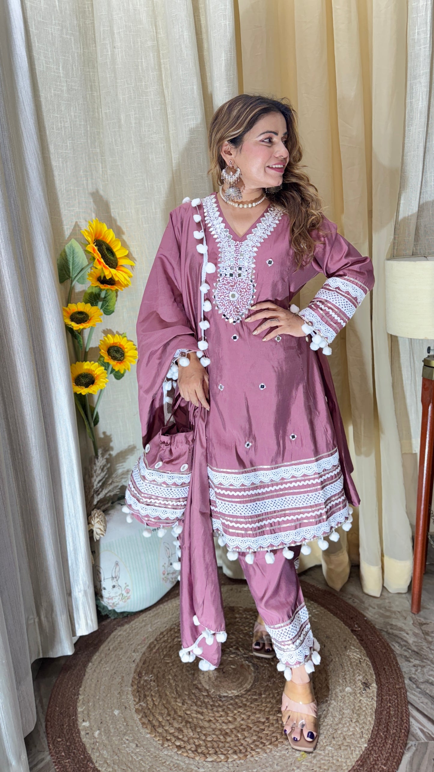 Noorani Grace 4pc Suit Set