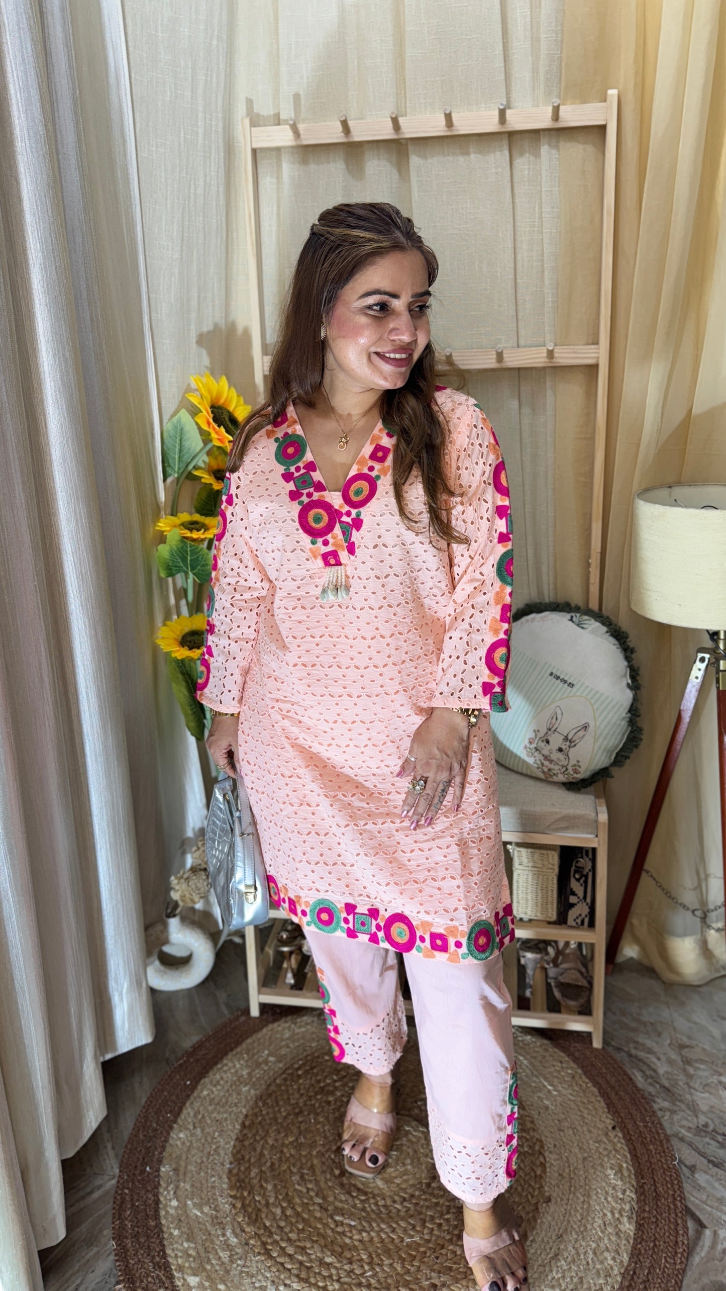 Phulkari detailing chord set