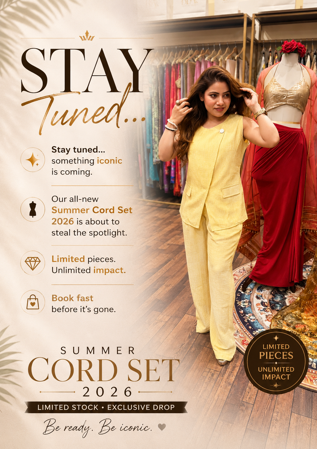 Pastel Yellow Co-Ord Set