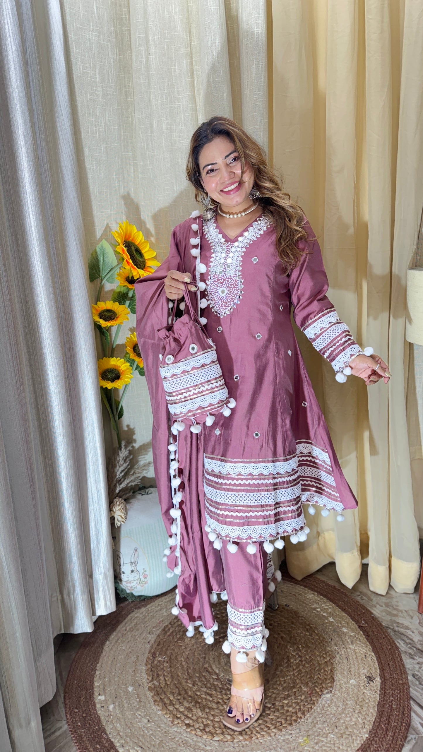 Noorani Grace 4pc Suit Set