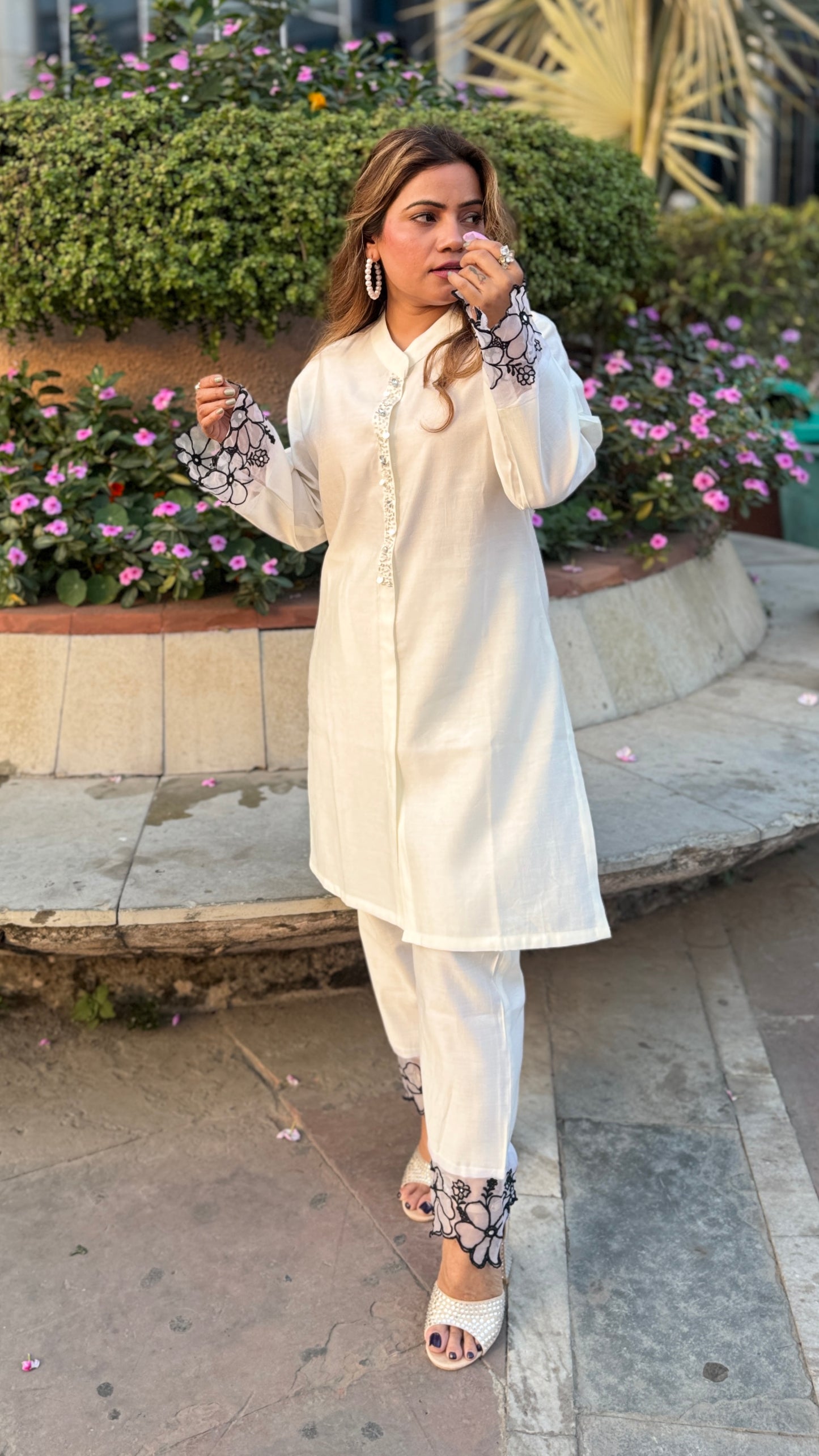 Chanderi Pakistani style corset
