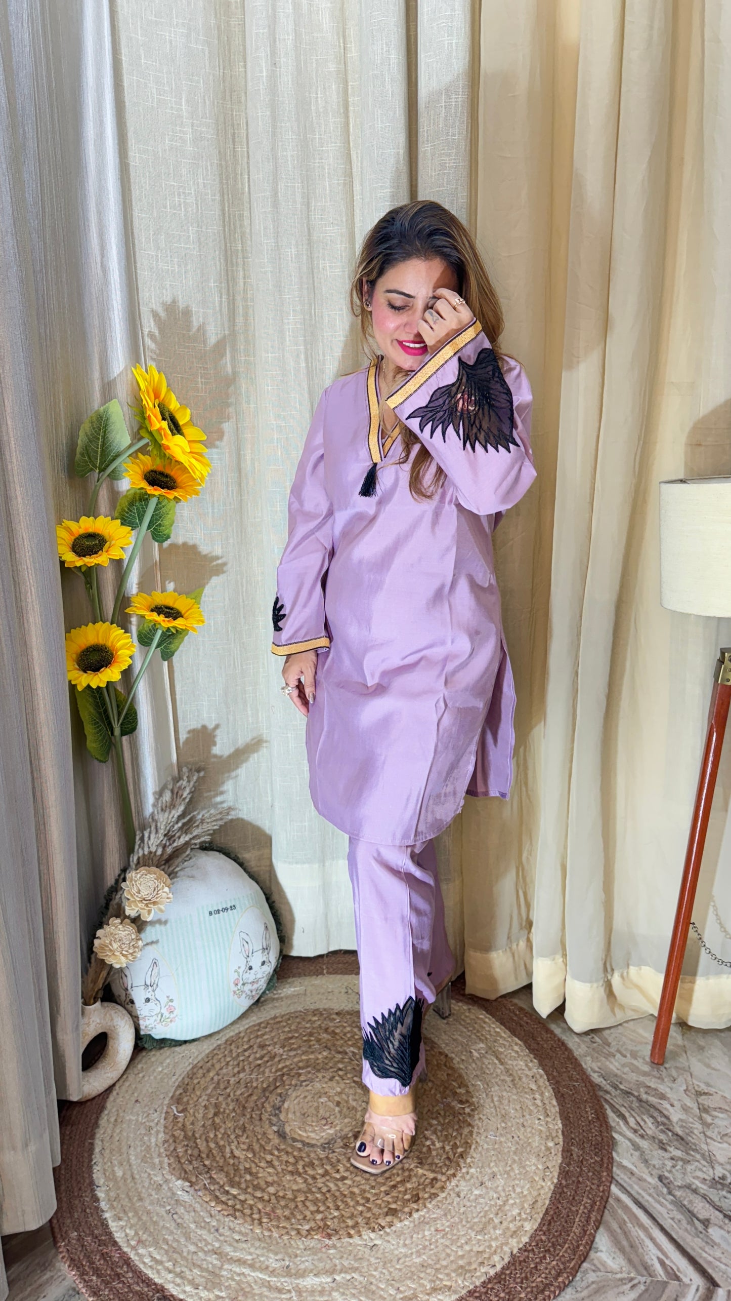 Elegant Embroidered Co-ord Set