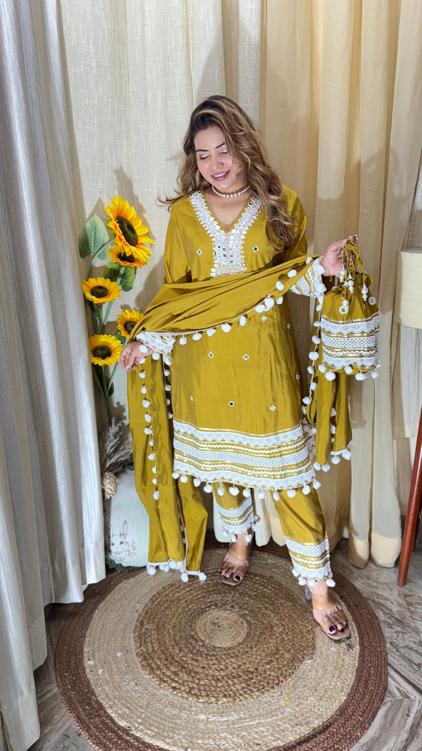 Noorani Grace 4pc Suit Set