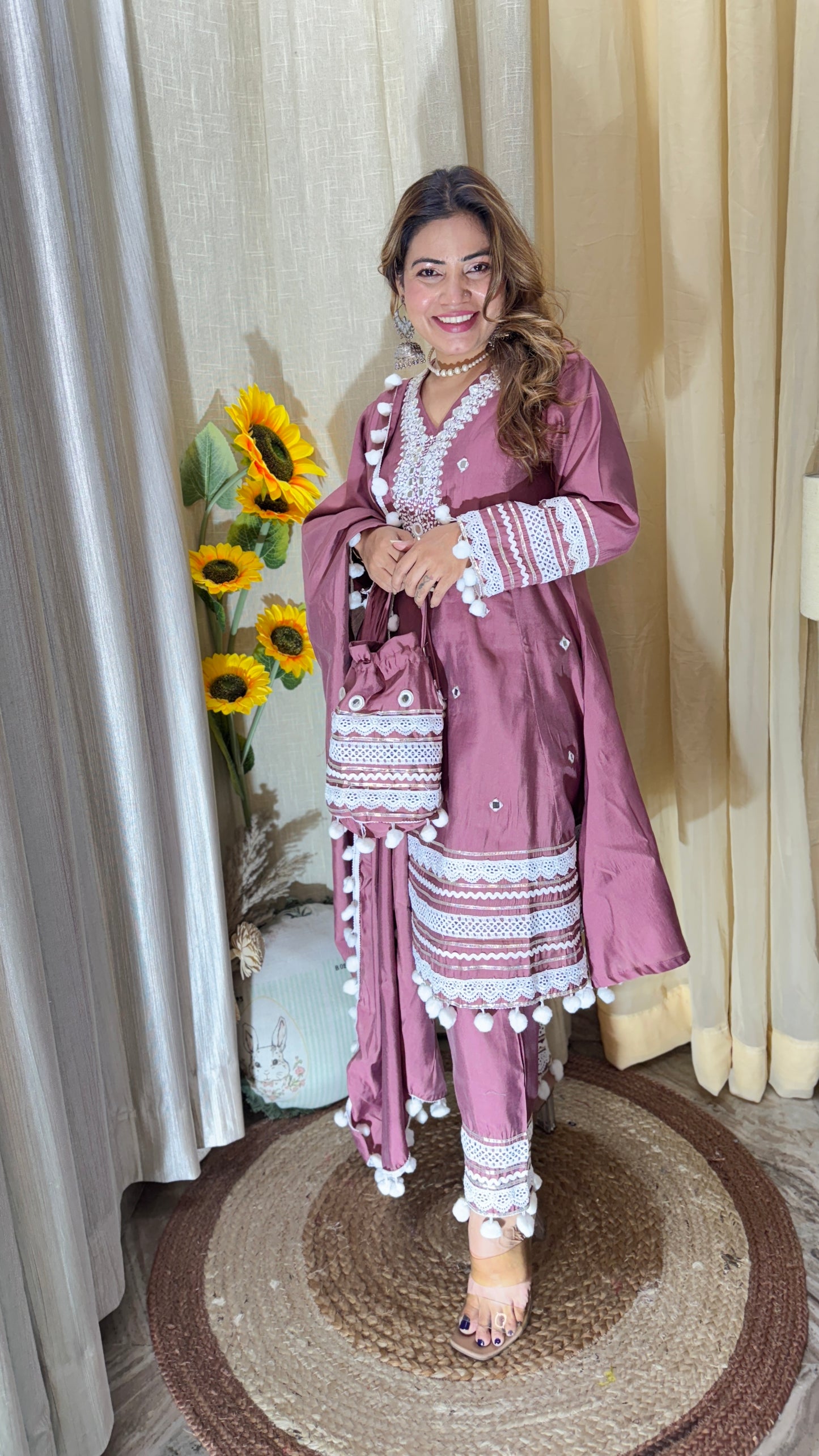Noorani Grace 4pc Suit Set