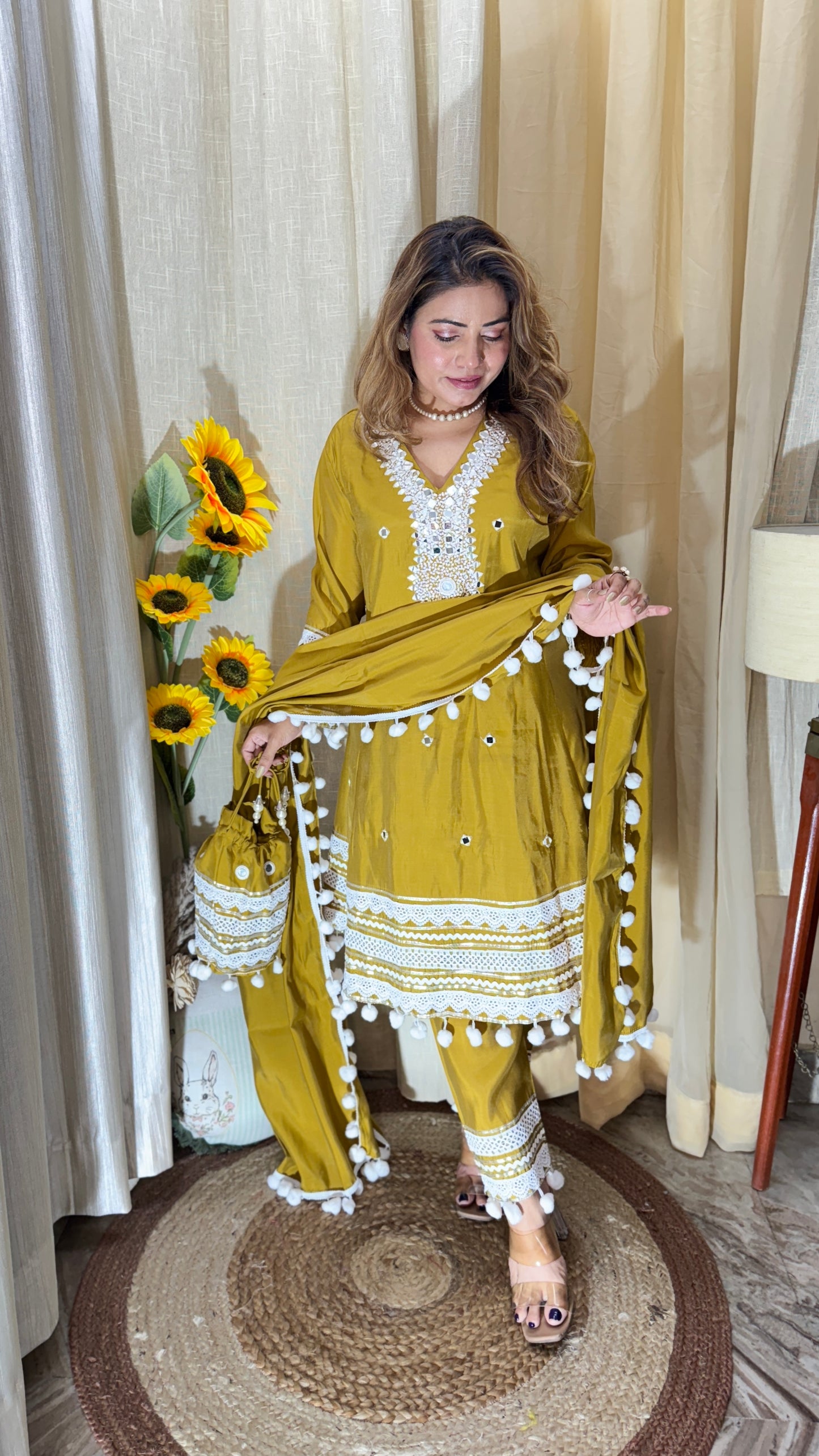 Noorani Grace 4pc Suit Set