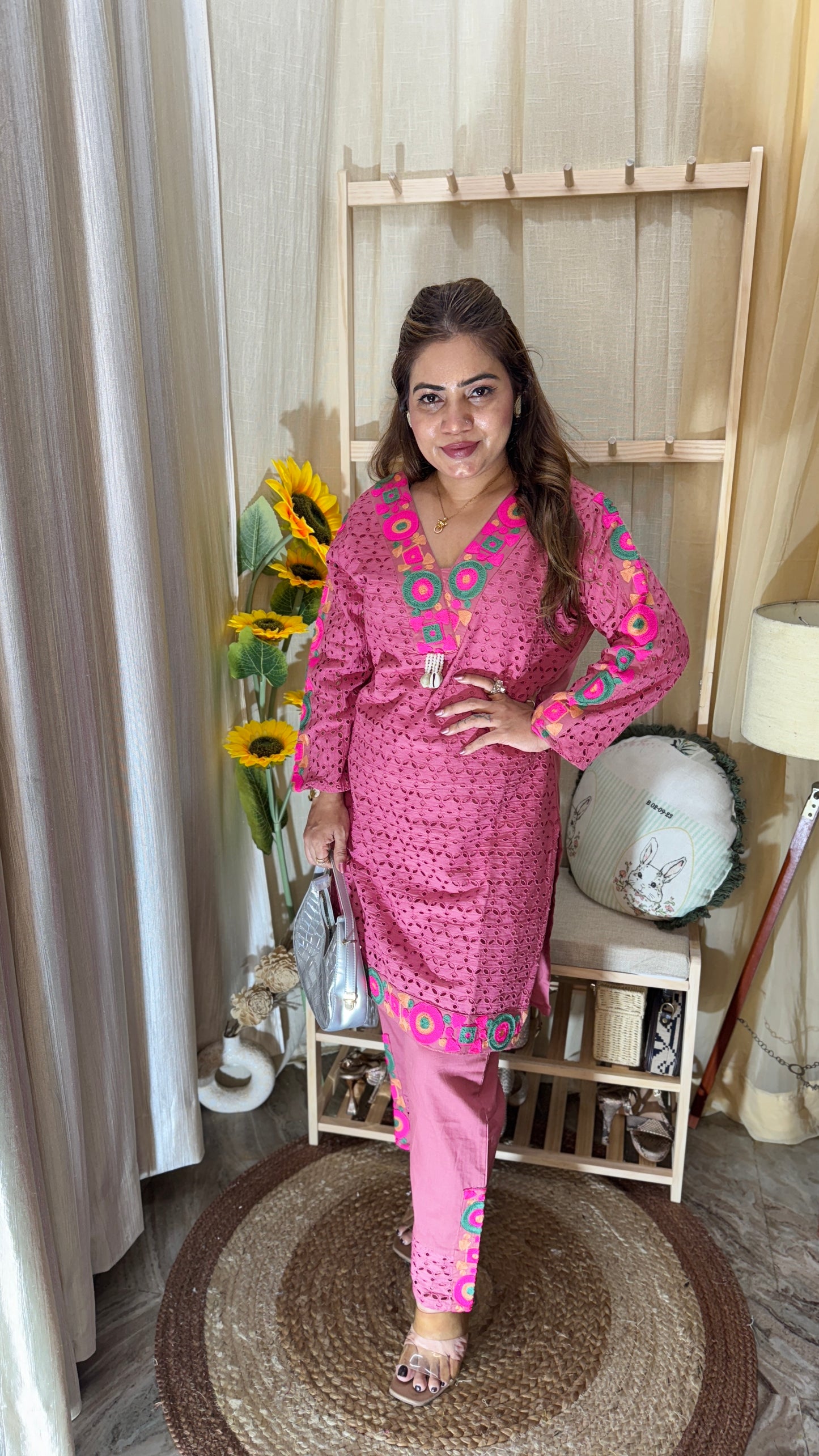 Phulkari detailing chord set