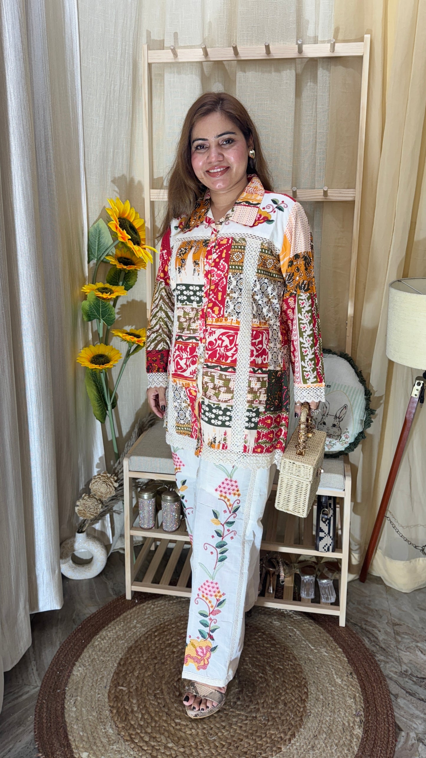 2pc cotton cord set