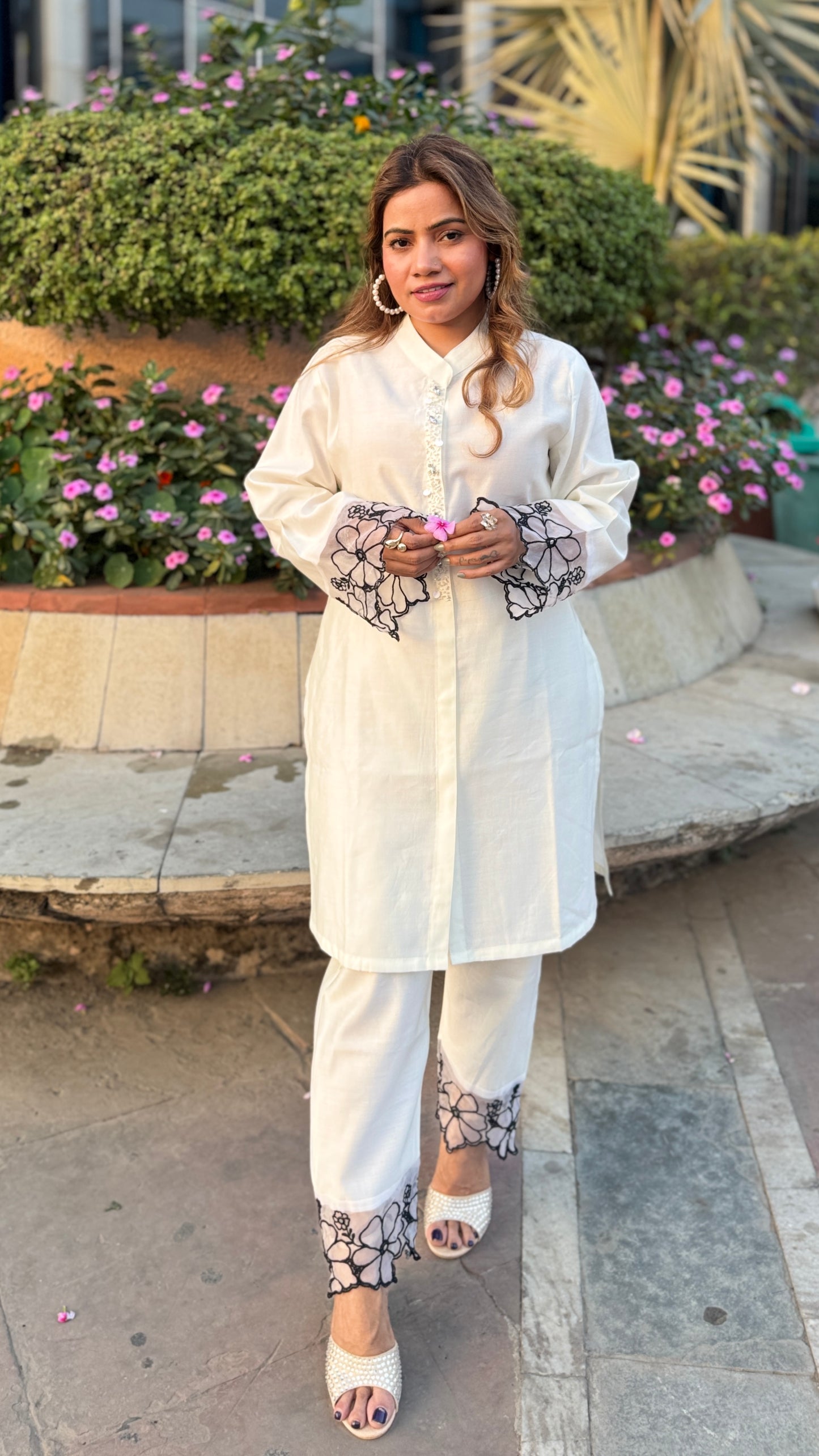 Chanderi Pakistani style corset