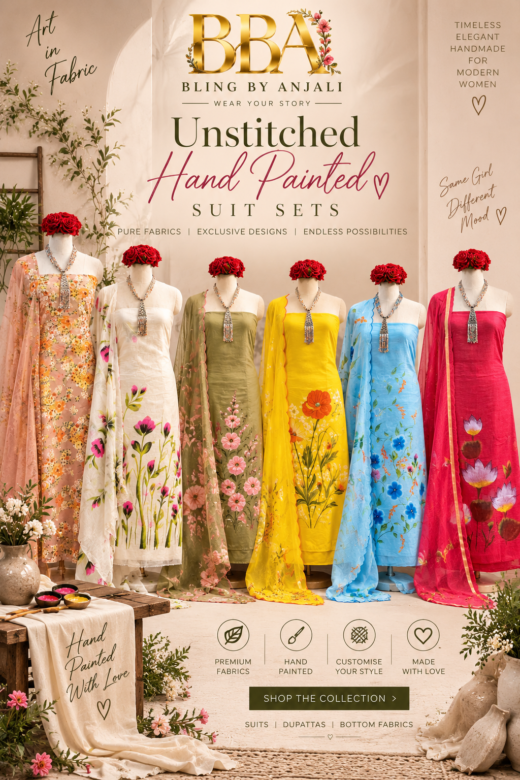 UNSTITCHED SUIT SETS