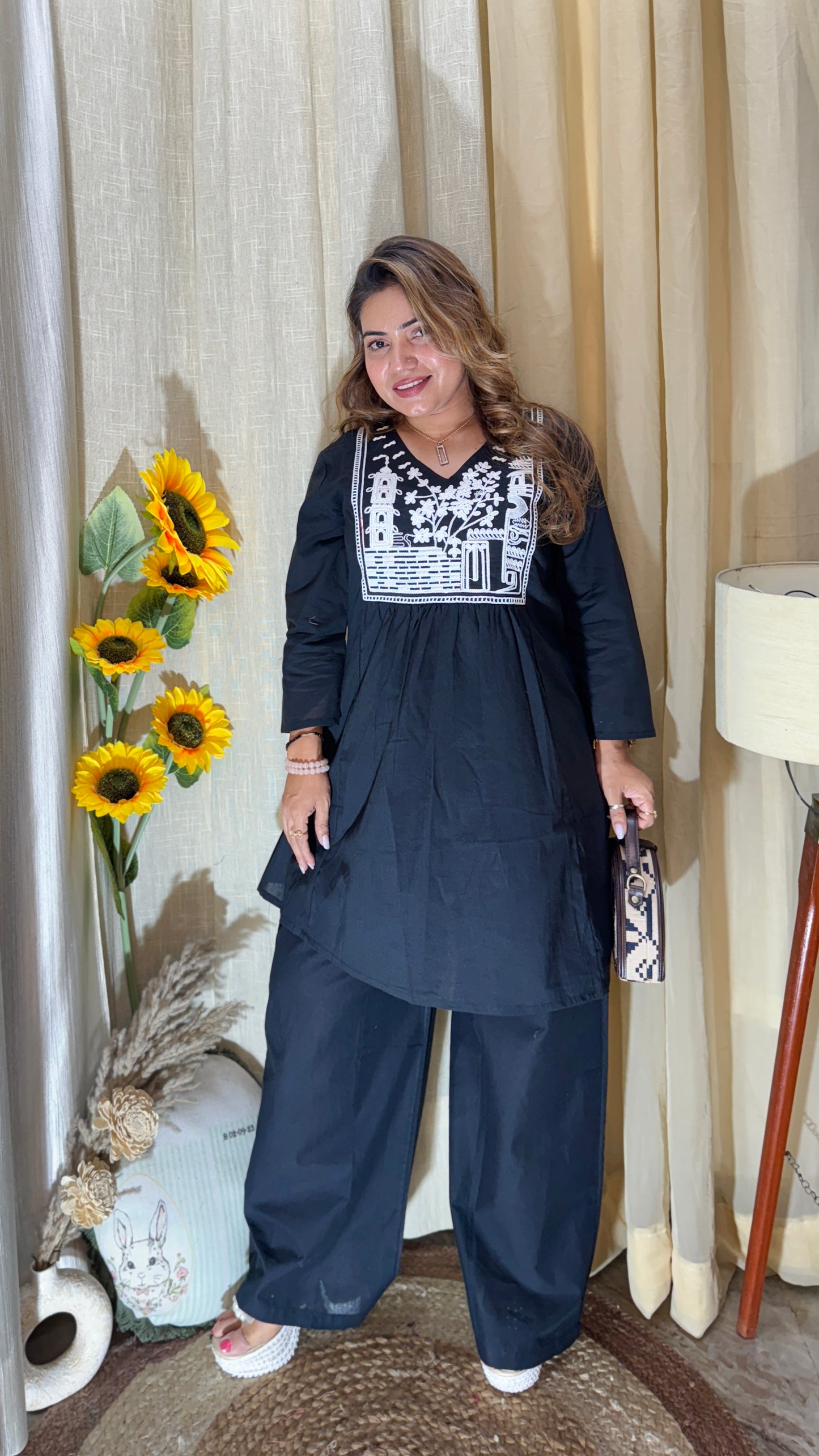 Pure Cotton Co-ord Set