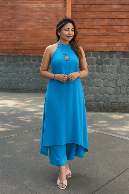 Indo-Western Kurti cord set