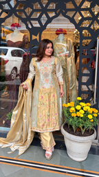 Luxury Sona Rupa Tissue Suit Set