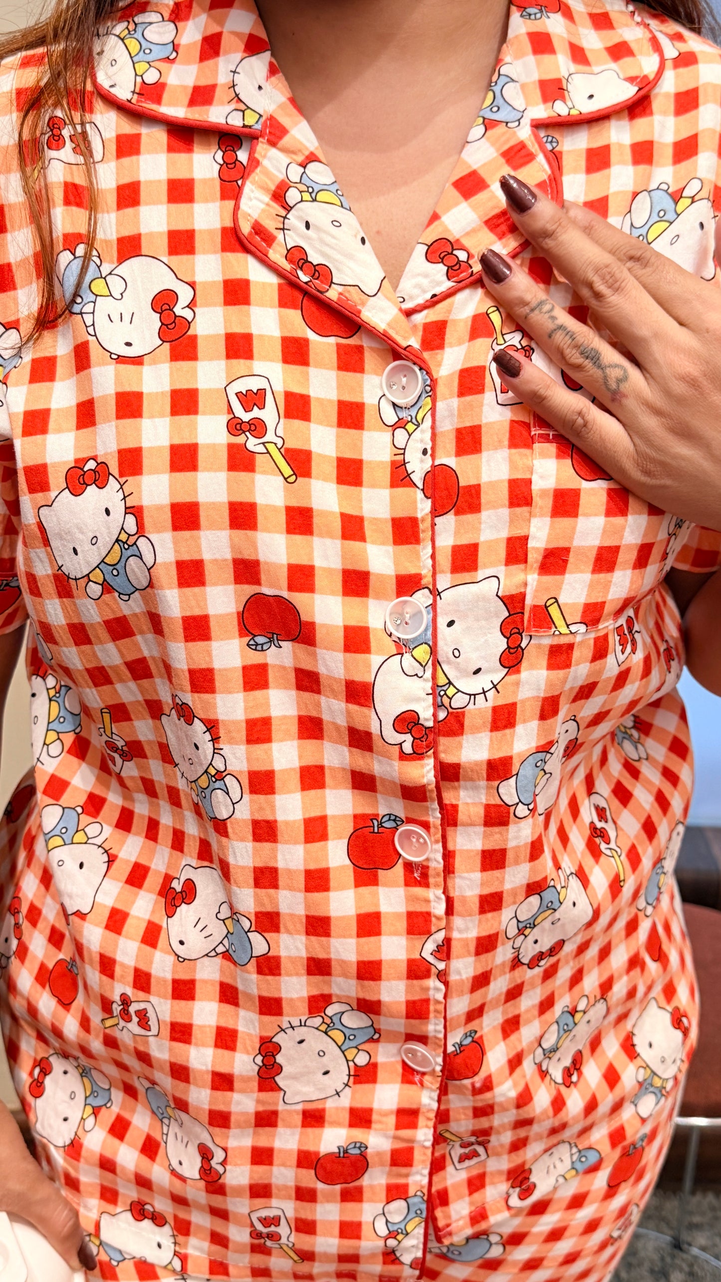 3pc Cute Printed Cotton Nightwear Sets (Shirt, Shorts & Pants Options)