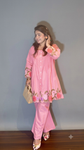 EMBROIDERED COTTON 2PC CO-ORD SET