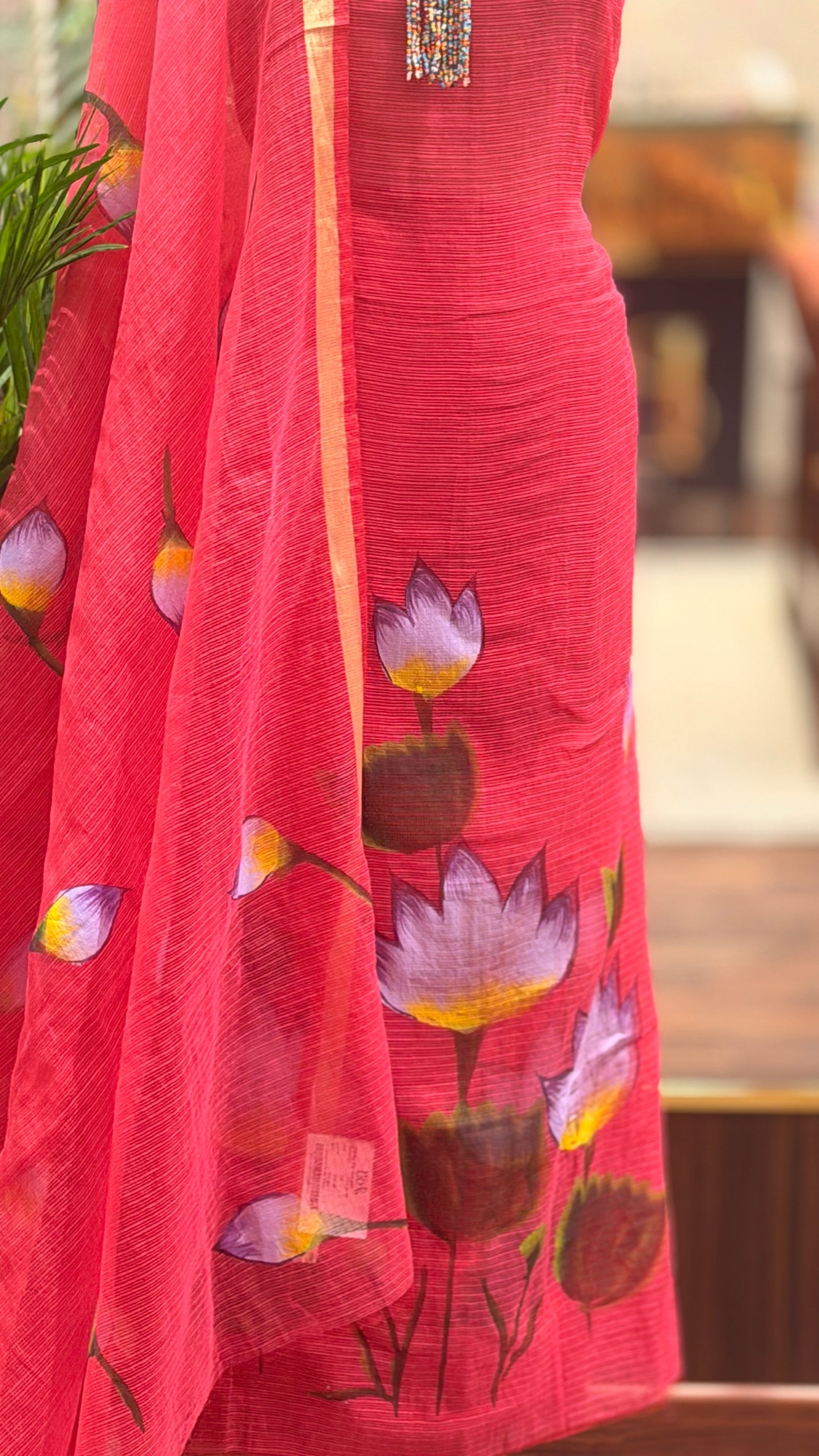 Hand-Painted Unstitched Suit Set