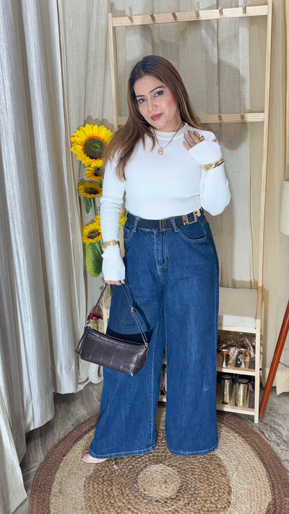 Winter Ribbed Full Sleeve Top
