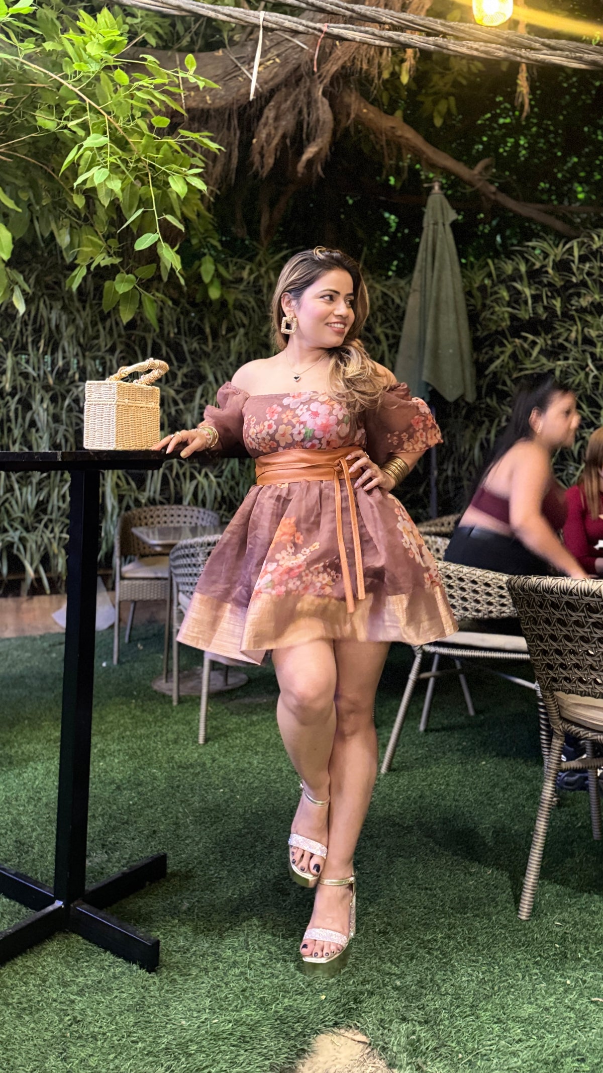 DRESS in organza