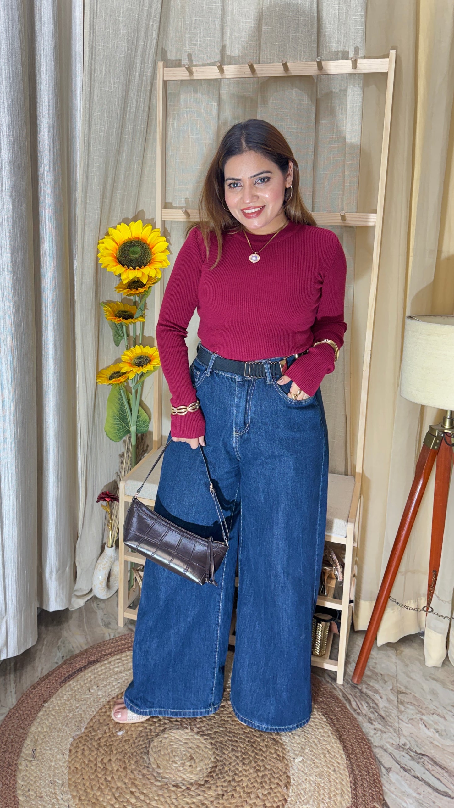 Winter Ribbed Full Sleeve Top