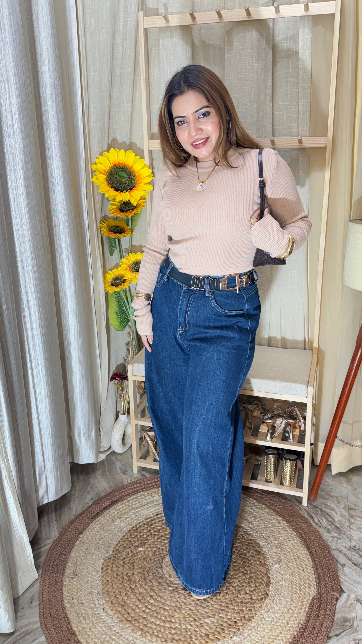 Winter Ribbed Full Sleeve Top