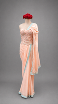 Embellished Corset with Saree