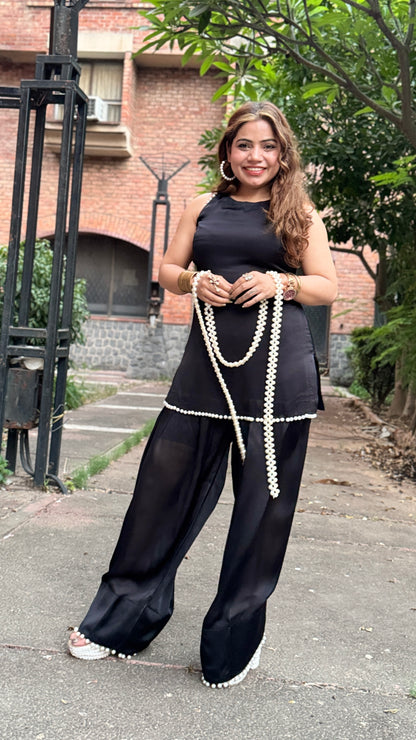Classic Black Farsi Salwar Set
