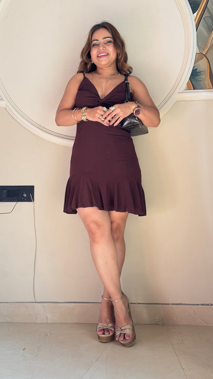 Ruffle Mini Dress