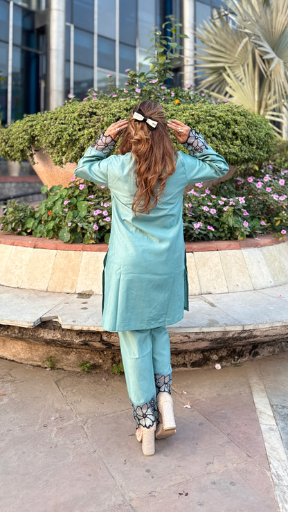 Chanderi Pakistani style corset