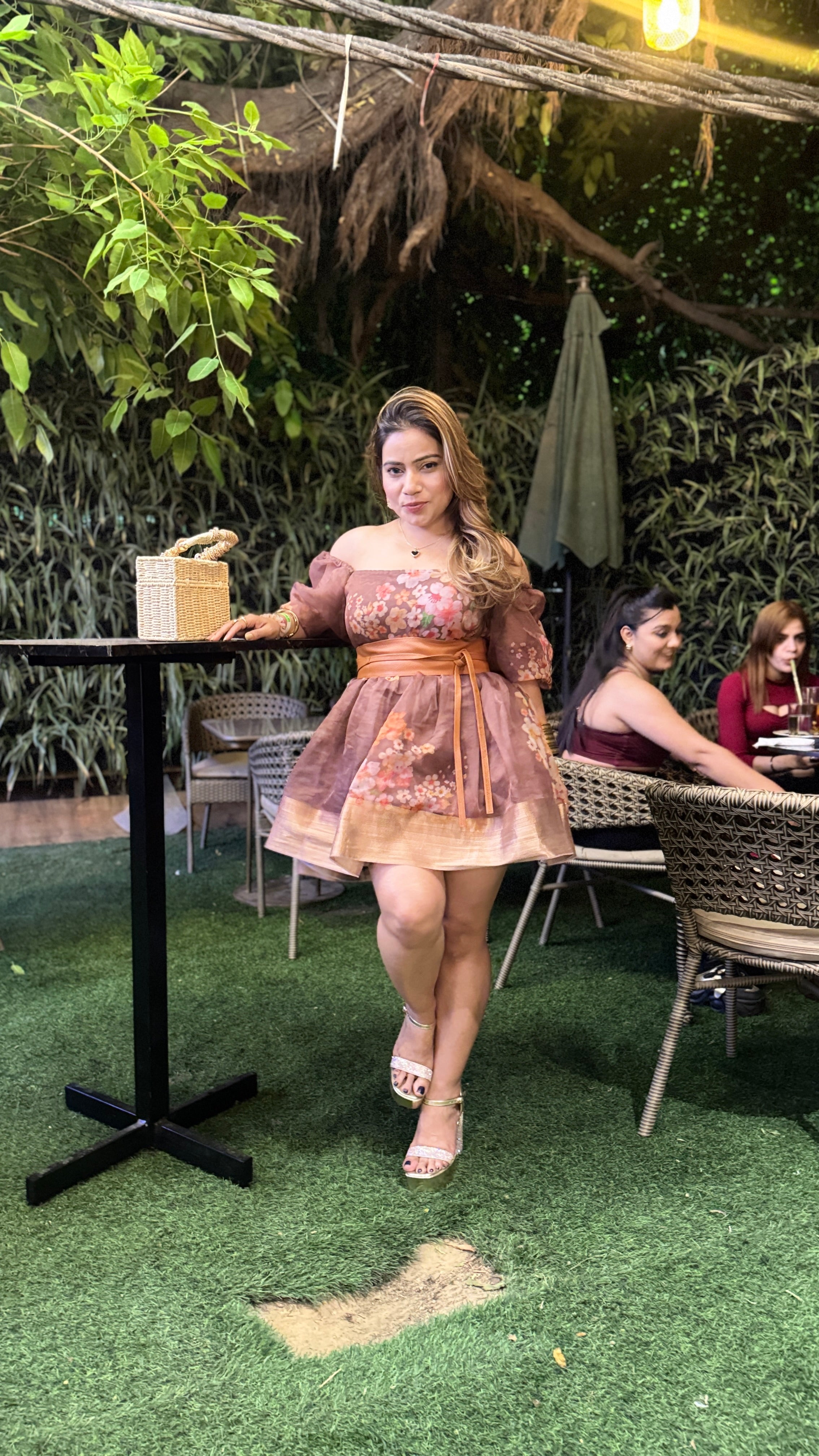 DRESS in organza