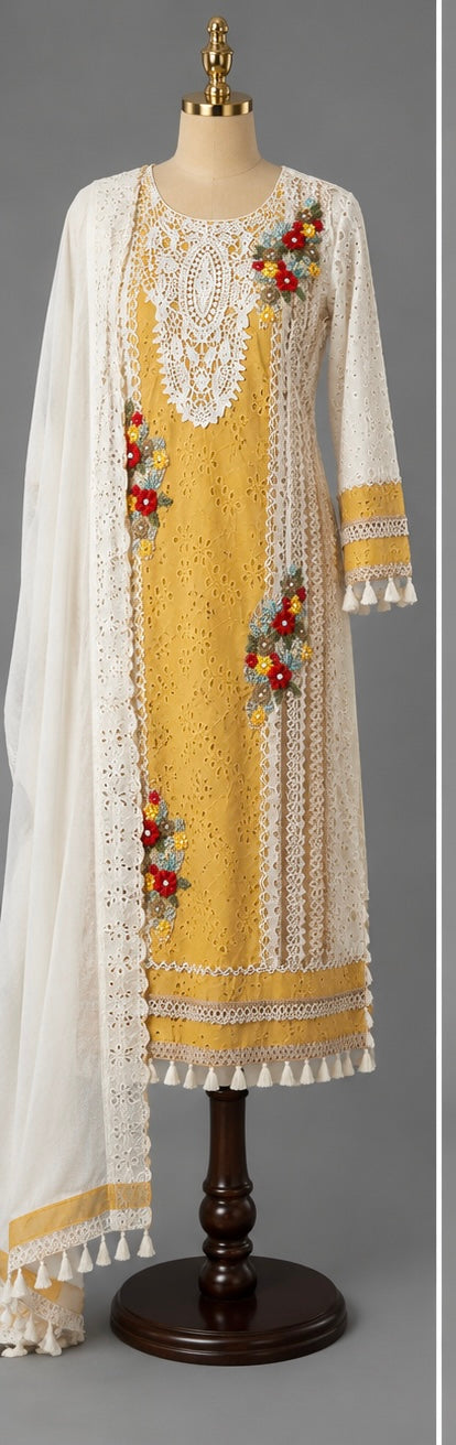Sifli Cotton Suit Set