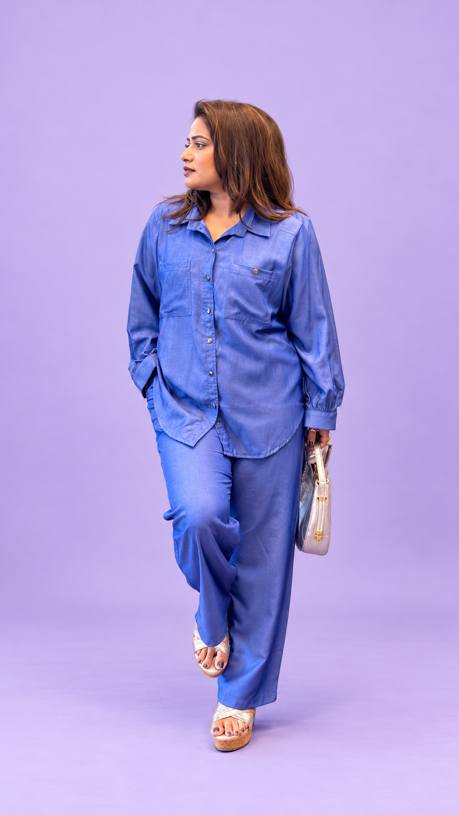 Blue Muse Co-Ord Set