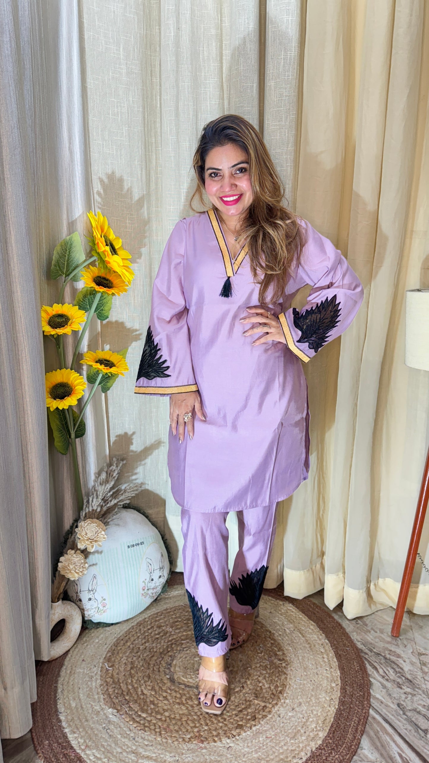 Elegant Embroidered Co-ord Set