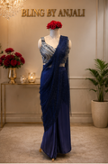 Concept Saree with Embellished Blouse