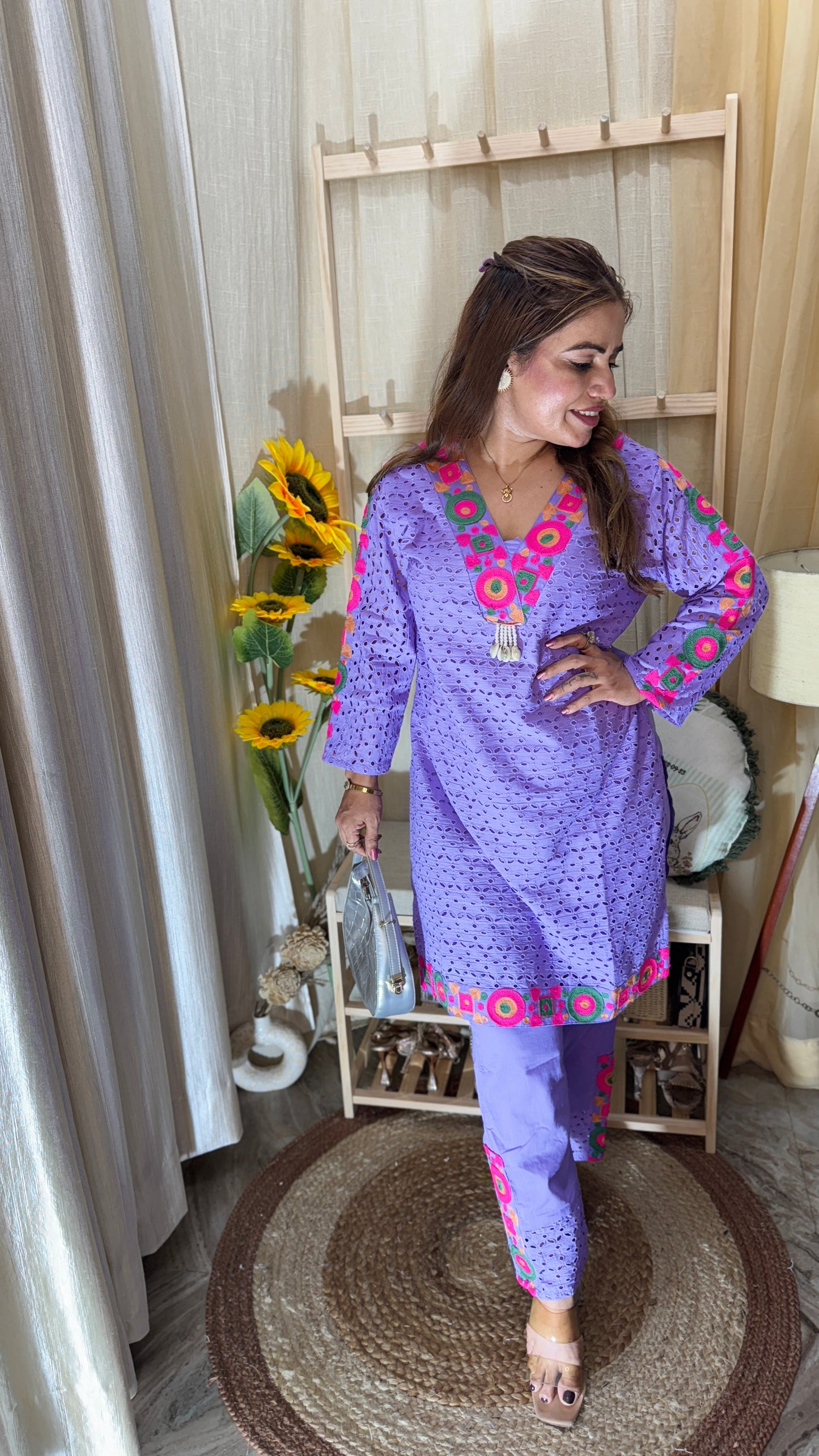 Phulkari detailing chord set