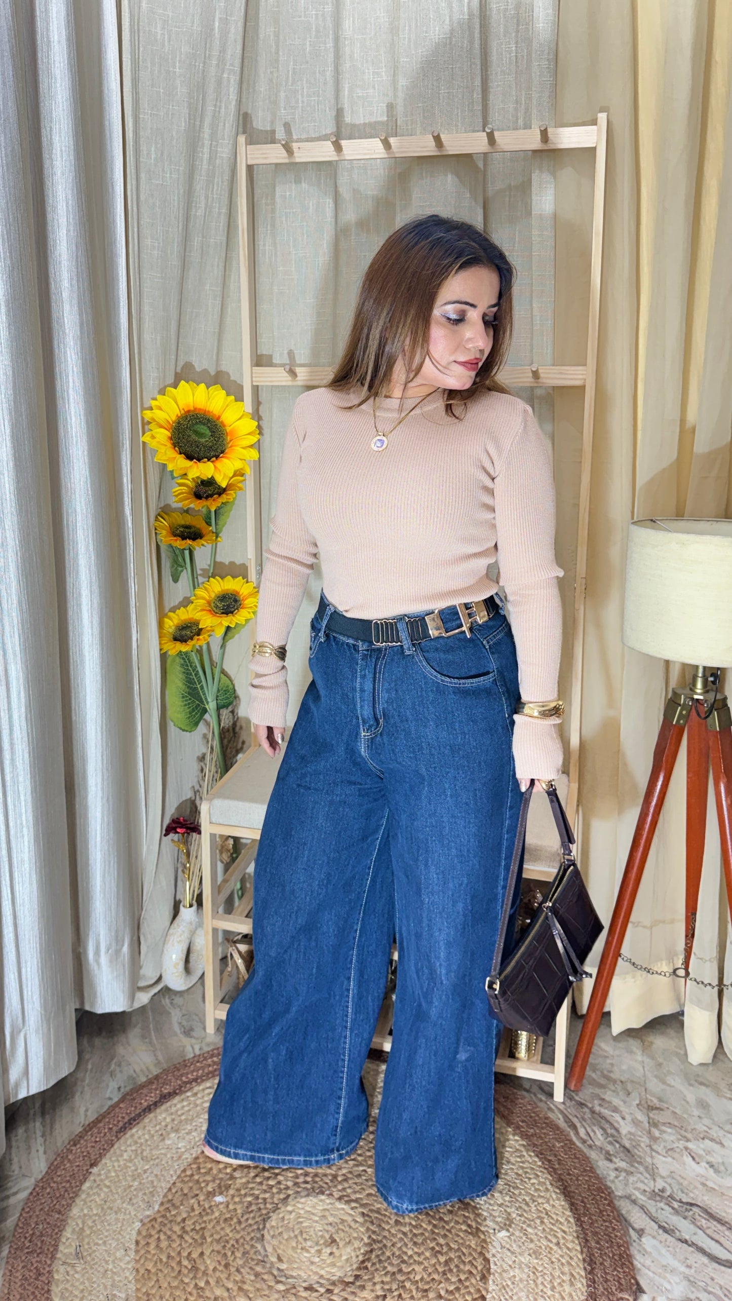 Winter Ribbed Full Sleeve Top