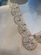 Embroidered Sharara Suit Contrast Dupatta