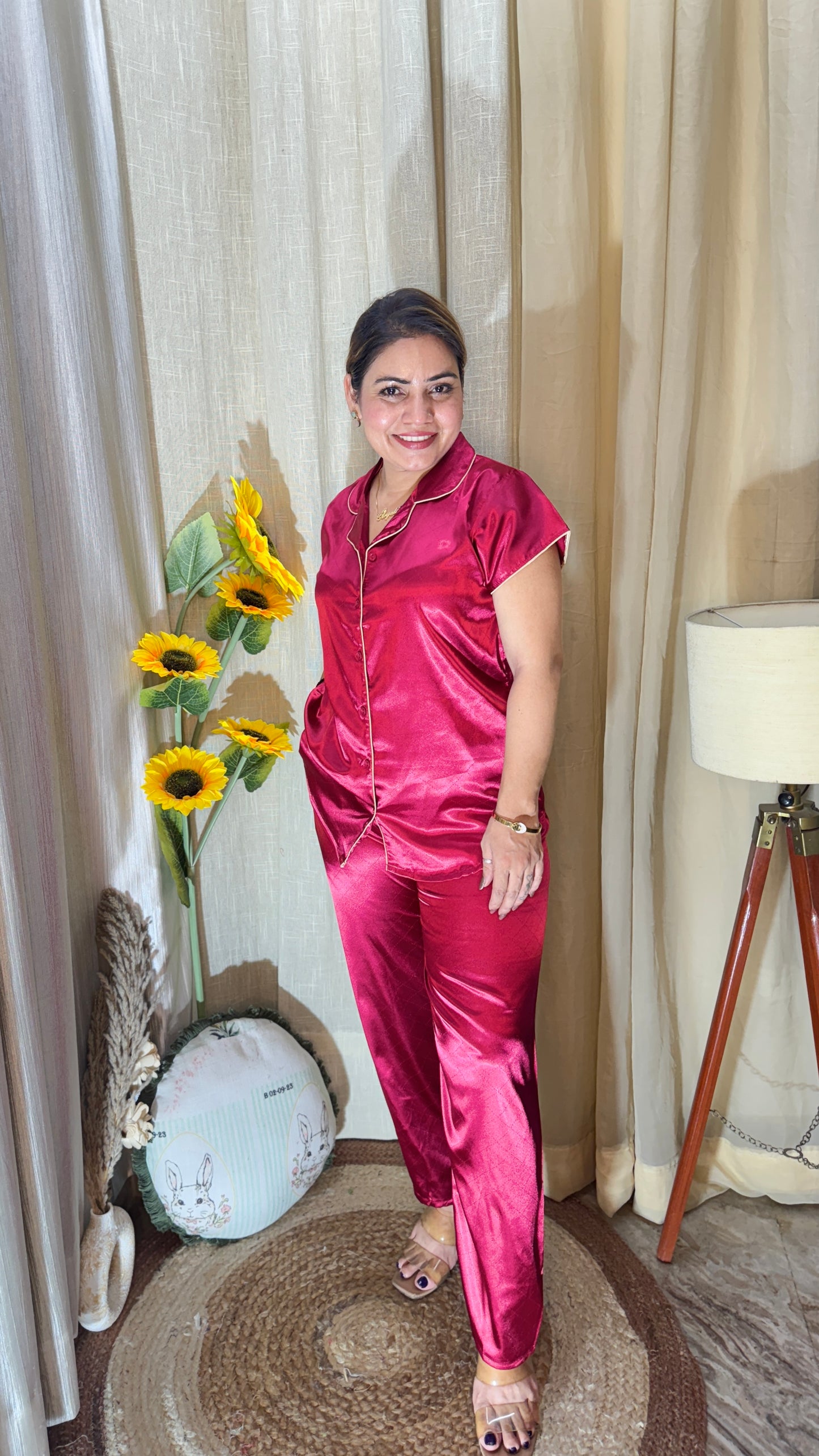 Premium Satin Nightwear Set