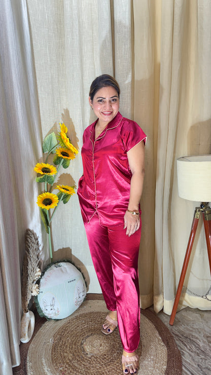 Premium Satin Nightwear Set