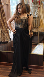 Concept Saree with Corset