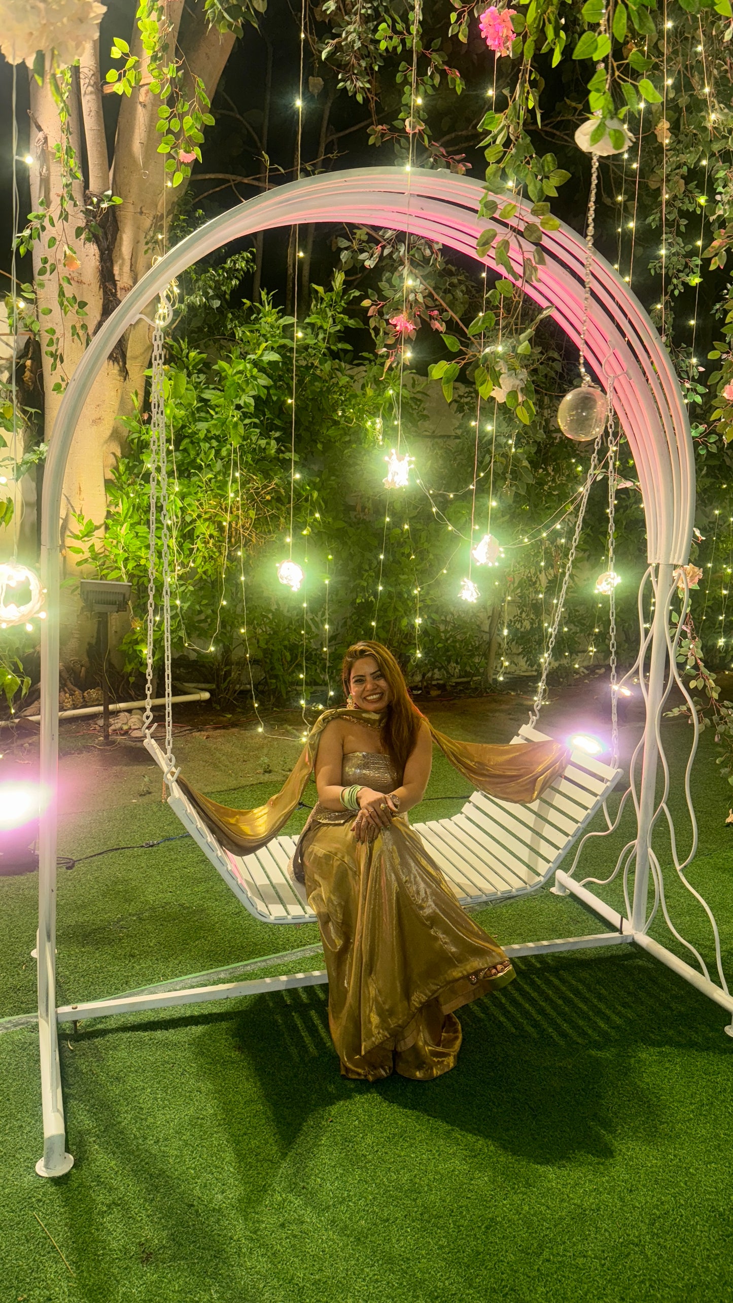 Golden Glam Indo-Western Palazzo Set