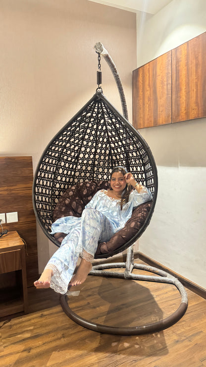 luxurious nightwear 4pc set