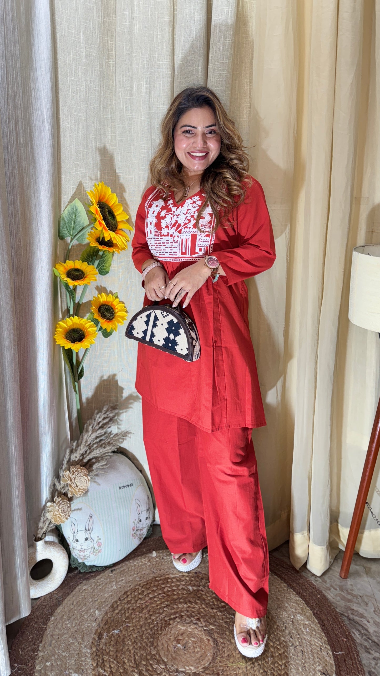 Pure Cotton Co-ord Set