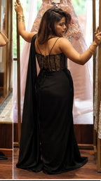 Concept Saree with Corset